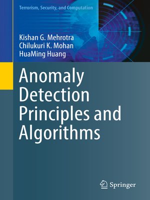 cover image of Anomaly Detection Principles and Algorithms